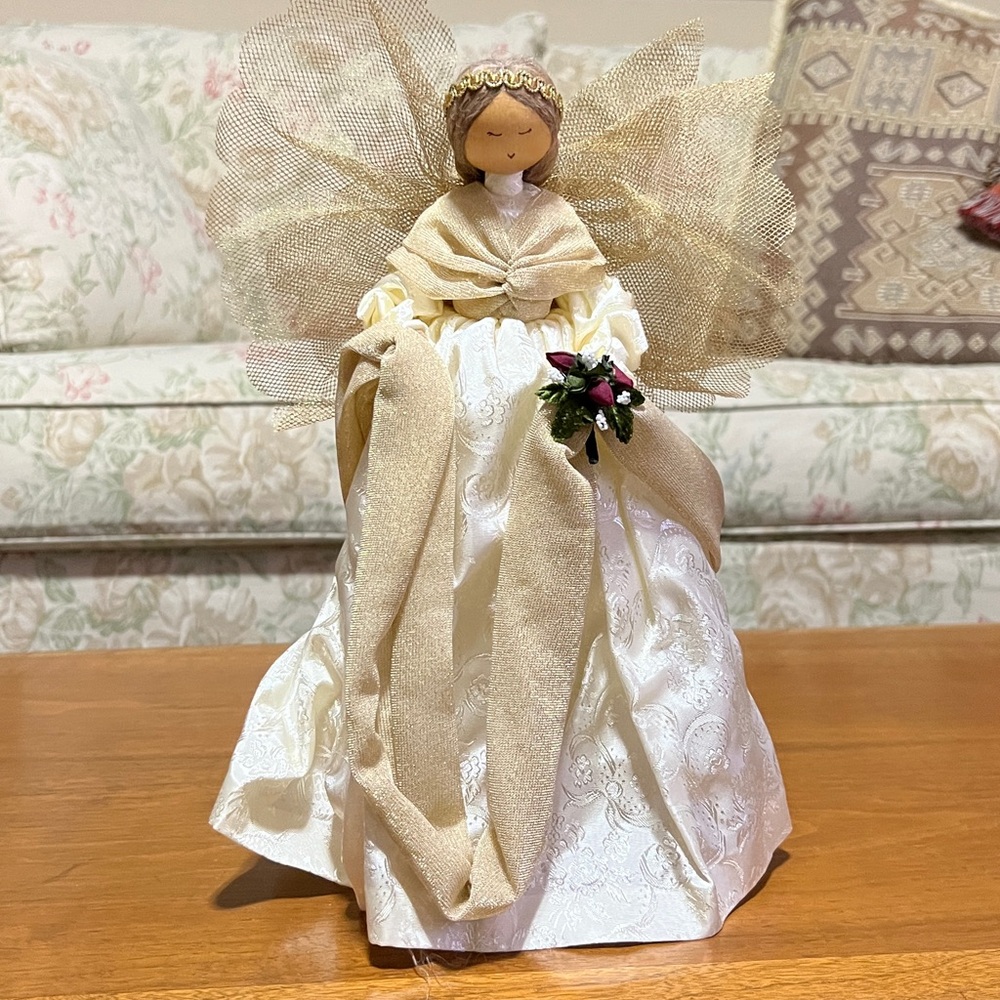 Artisan Angel and/or Christmas Tree Topper made in Pennsylvania